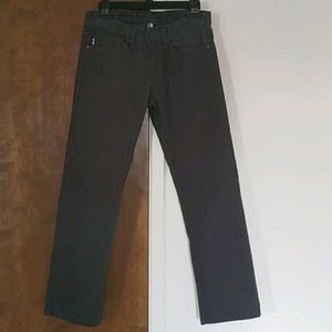 28x28 Zoo York Men's Gray Straight Fit Jeans